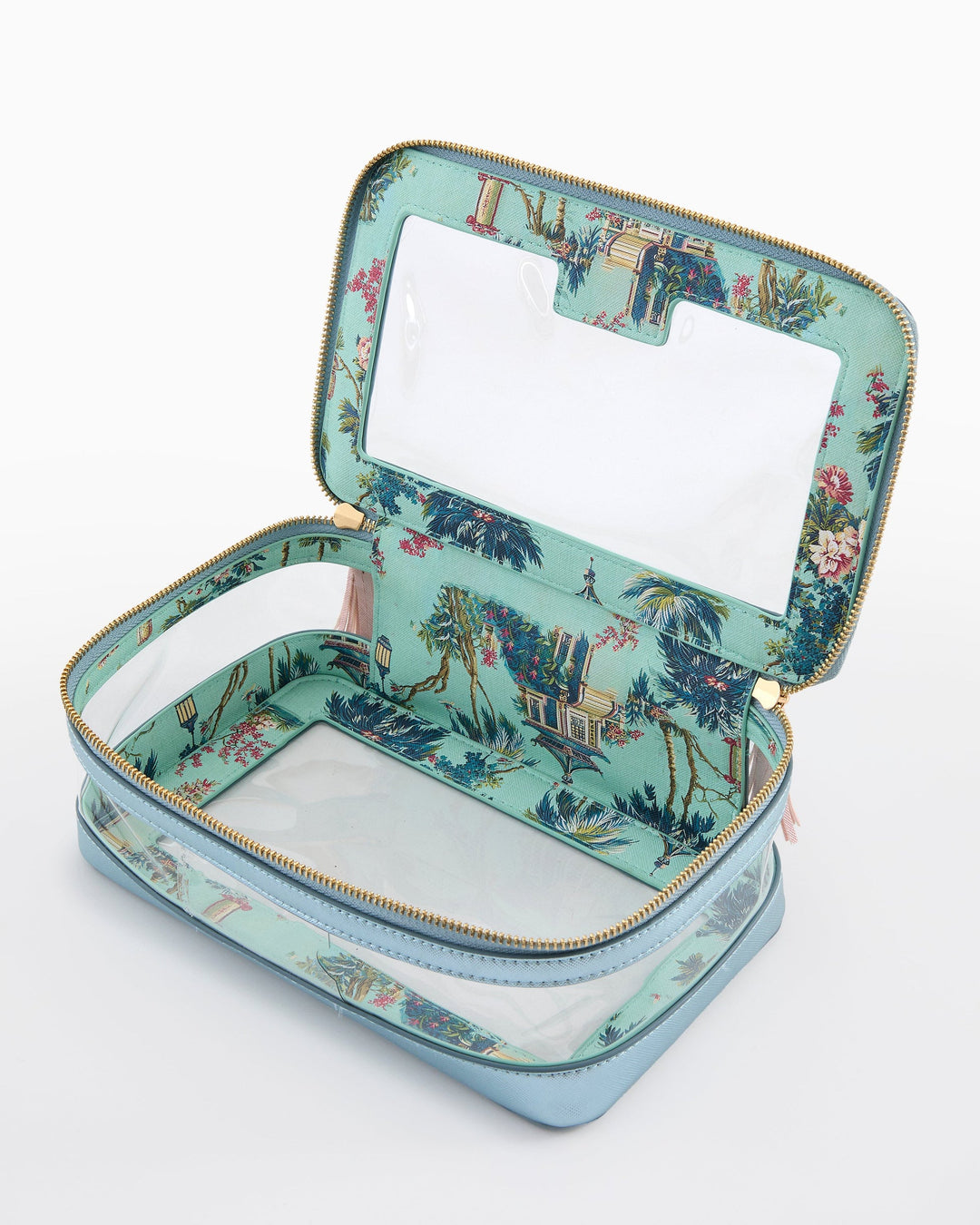Blue Tile Storage Bag