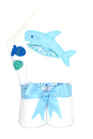 Everykid Hooded Towel with Applique