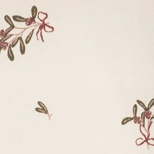 Baby Peyton Footed Sleeper - Mistletoe / Mulberry