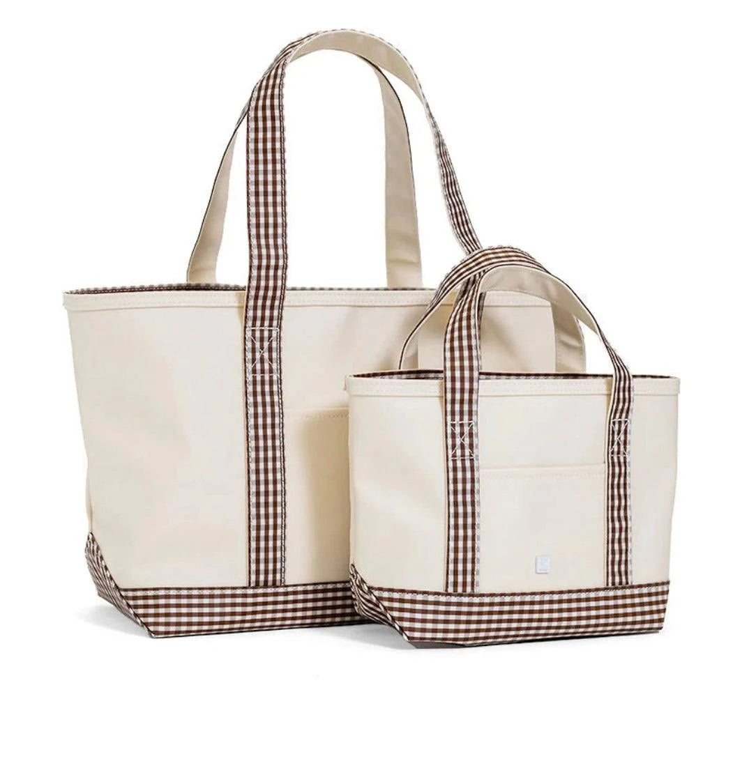 Canvas Coated Totes in 3 Sizes and a Variety of Colors by TRVL