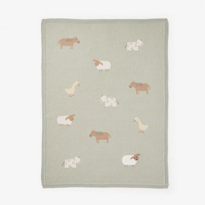 On the Farm Blanket by Elegant Baby
