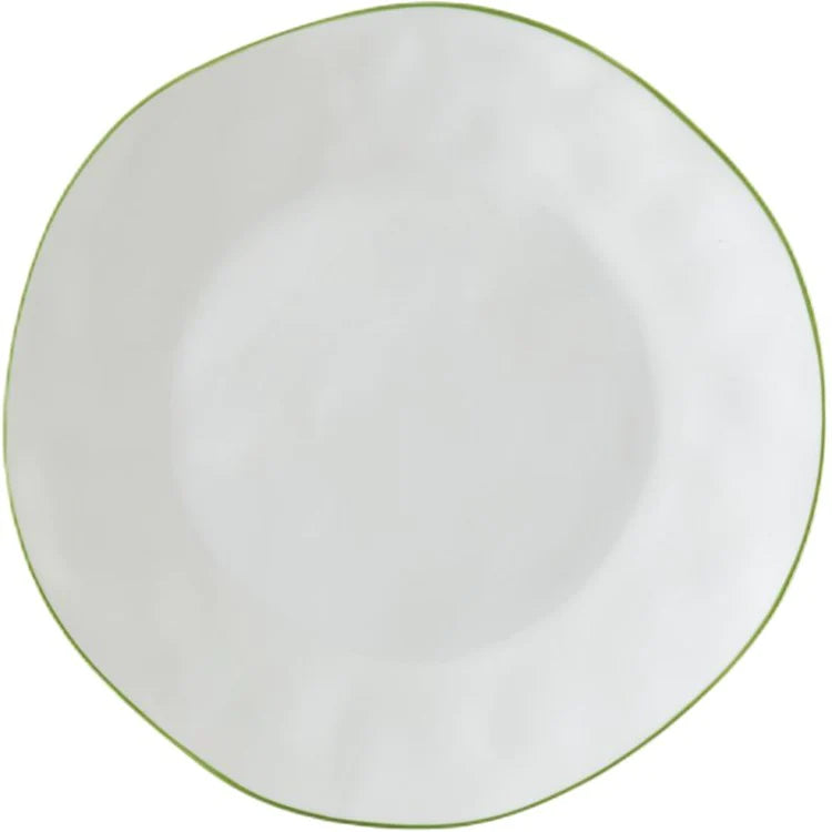Green or Red Trim Dinner Plate Set - Thumbnail 3
