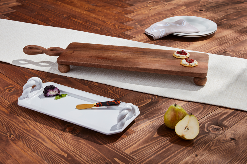 Twisted Handle Footed Board - Thumbnail 2