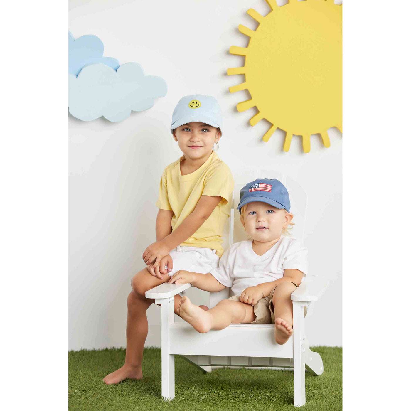 Embroidered Toddler Hats by Mud Pie