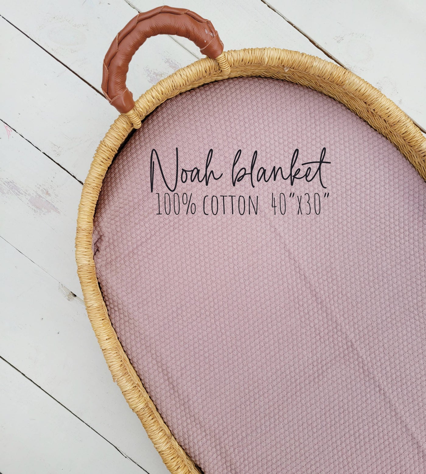 baby knitted cotton blanket unisex baby lace knit Noah Cover