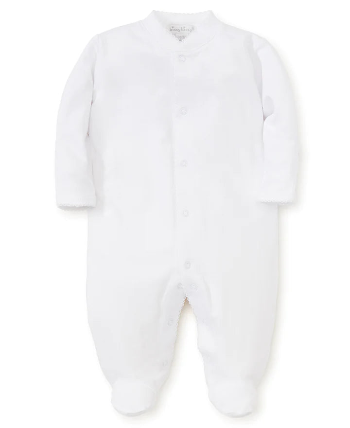 Kissy Kissy Basics Solids: Blue, Pink, White (buttons)