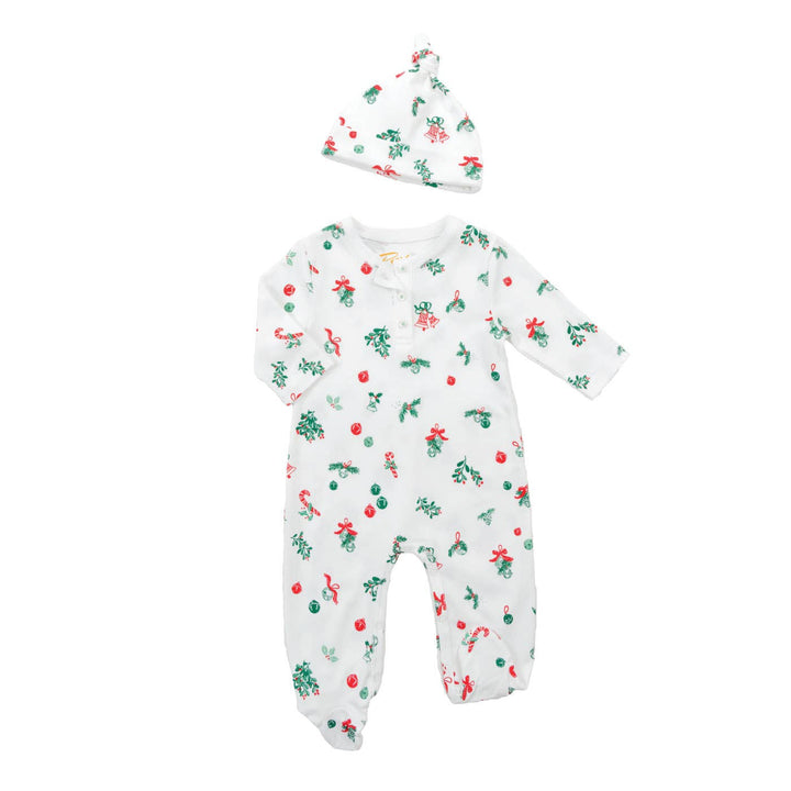 "Jingle Bells" Holiday Baby Pajamas