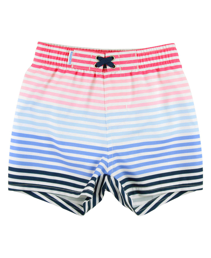 Ocean Horizon Swim Trunks Multi-Color