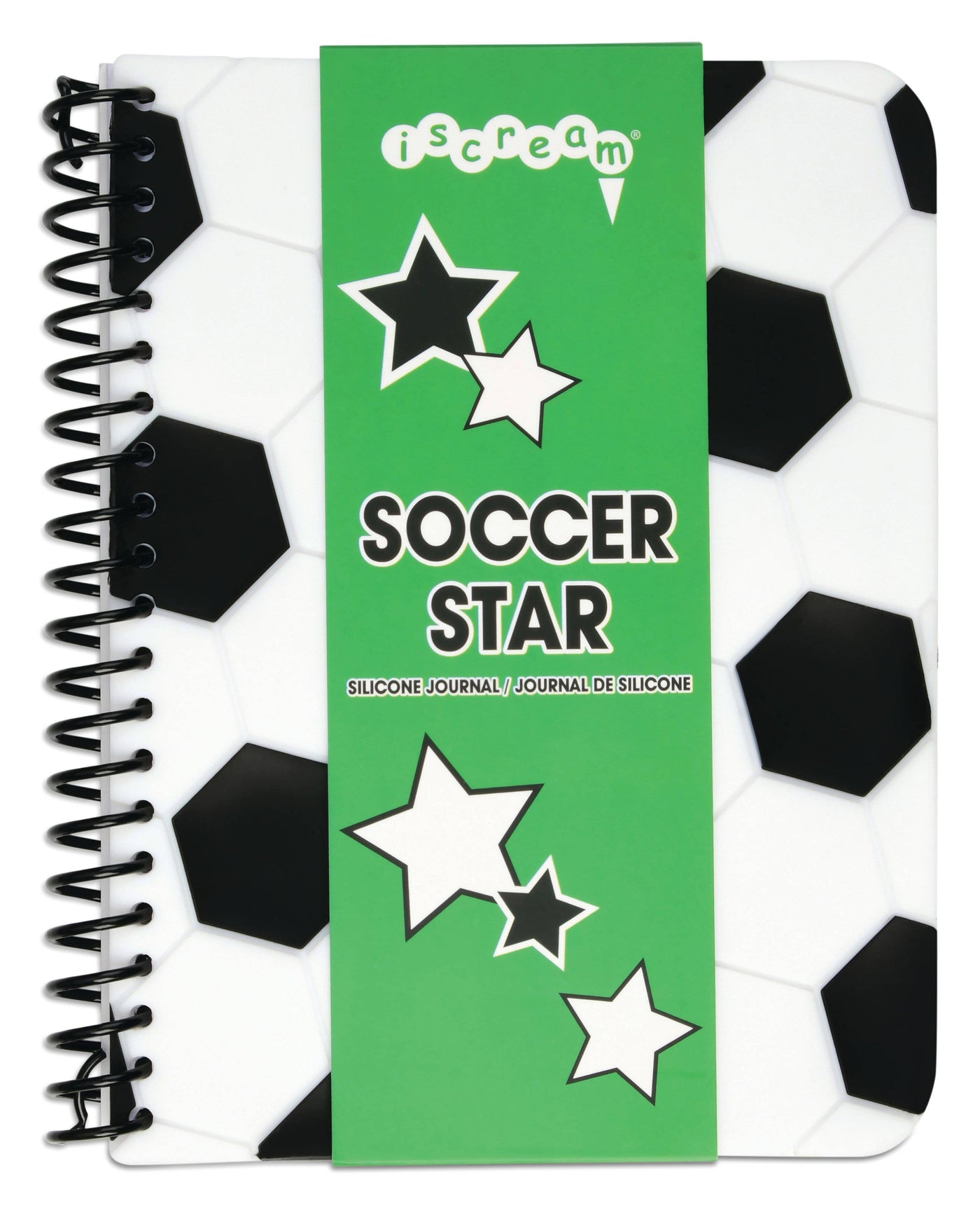SOCCER STAR SILICONE JOURNAL