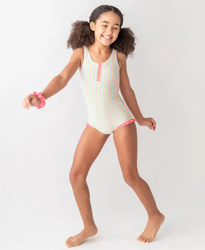 HENLY ONE PIECE BATHING SUIT FOR TWEEN GIRLS