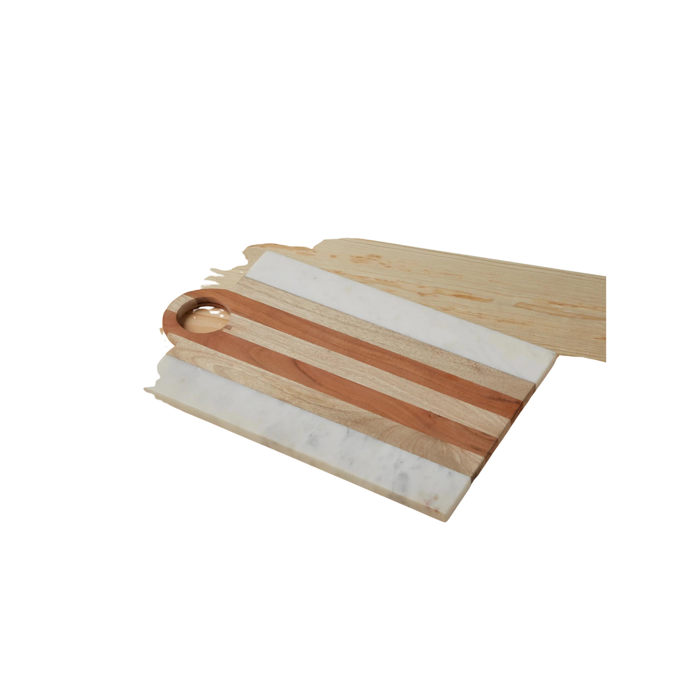 Moa Marble & Wood Rectangular Board by Be Home