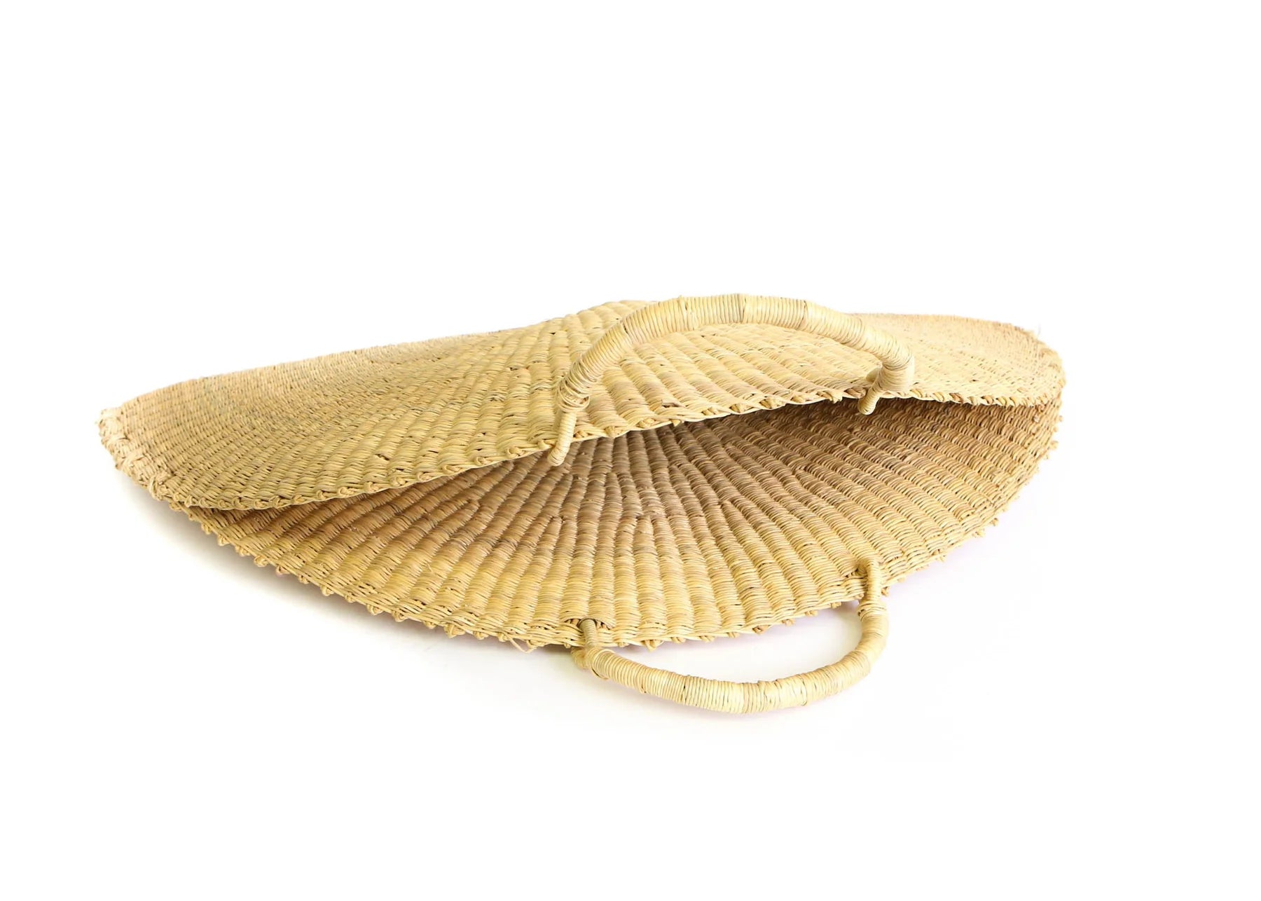 Elephant Grass Half Moon Tote