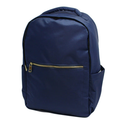Large Nylon Backpack by Mint in Dark Blue or Black