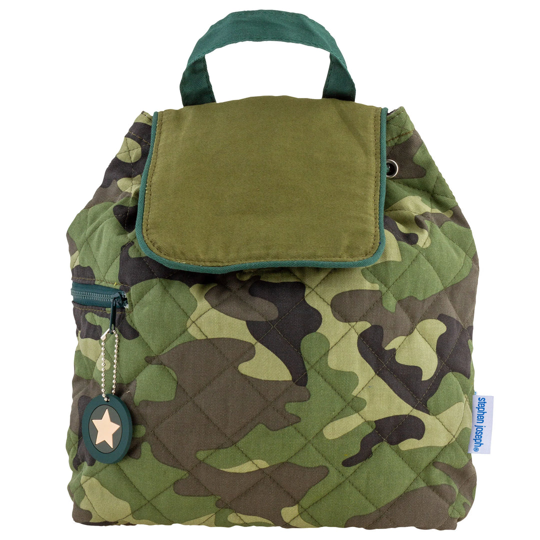 QUILTED BACKPACK CAMO BY STEPHAN JOSEPH