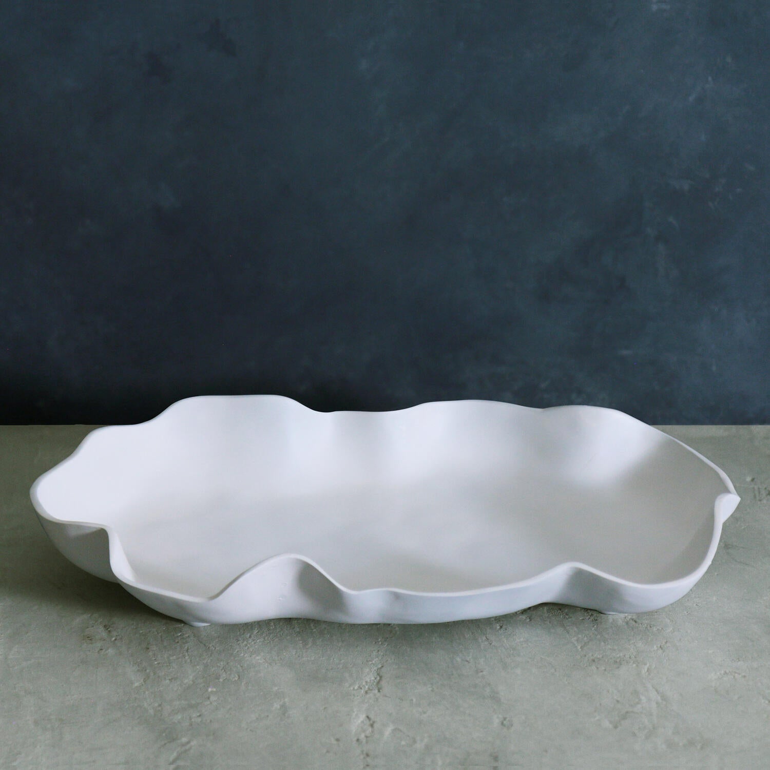 Vida Nube Large Oval Platter - Thumbnail 4