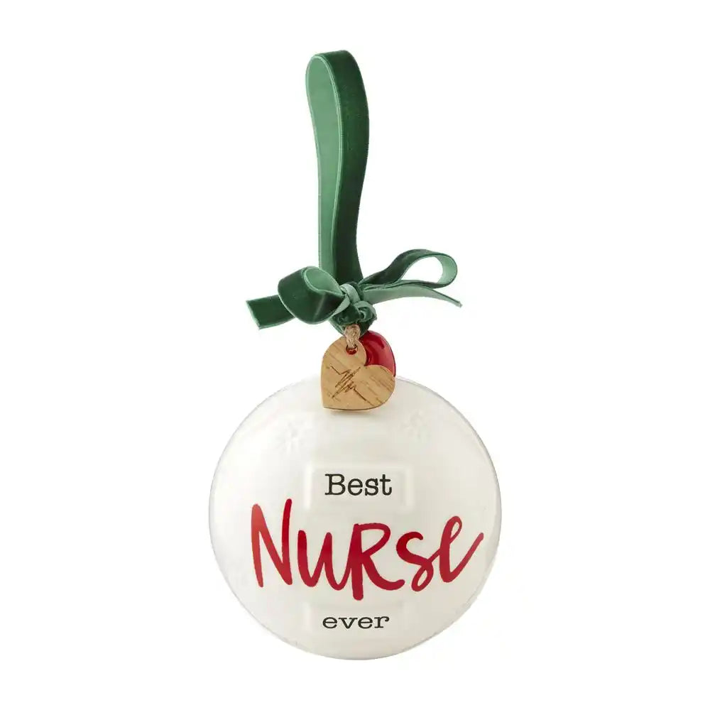 Best Nurse Boxed Ornament