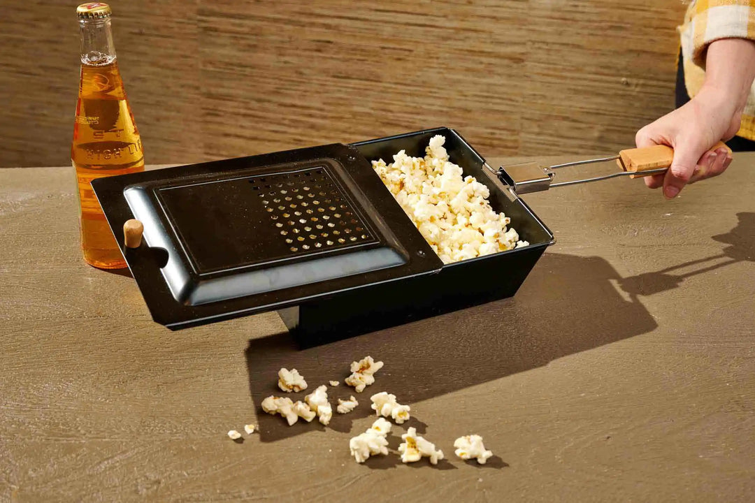 Unique Fireside Popcorn Popper