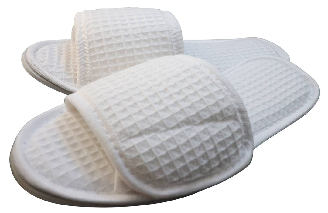 Cotton Waffle Spa  Slippers