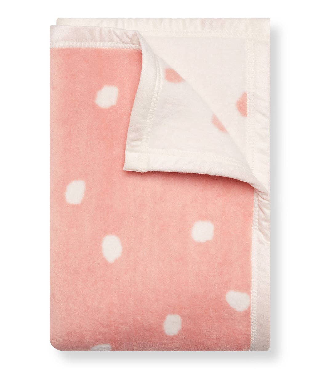 Pink Dots Midi Blanket