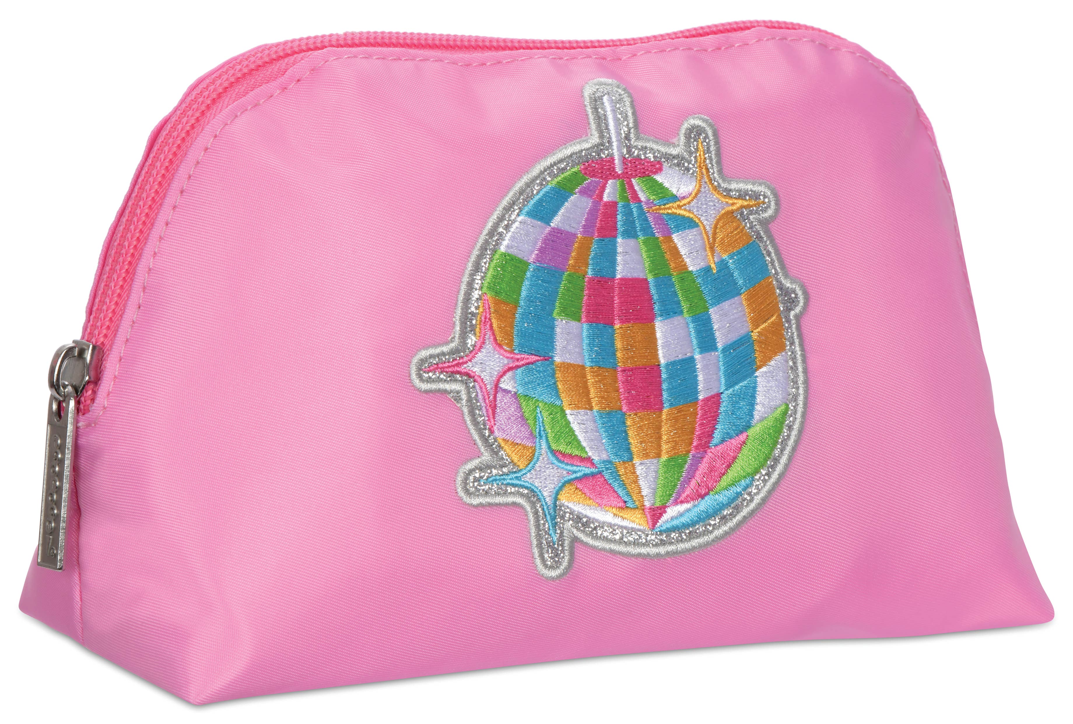 DISCO DAYDREAM OVAL COSMETIC BAG Stitching Around Collections