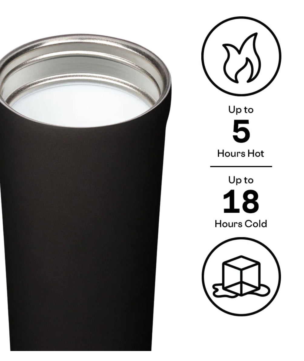 Commuter Cup Matte Black By Corkcicle