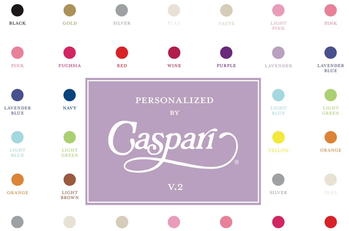 Caspari: Custom Order, Guest/Buffet, Linen Paper