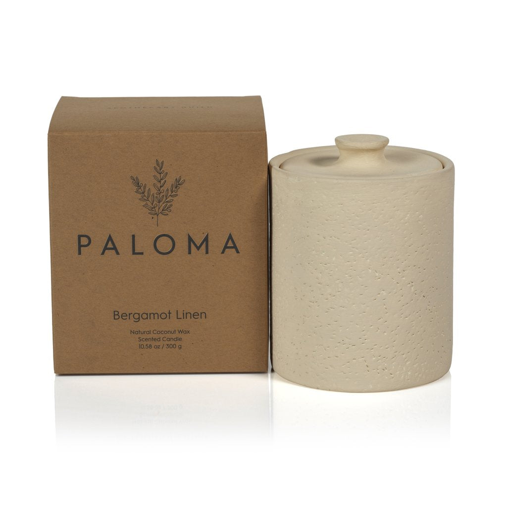 Paloma Bergamot Linen Candle